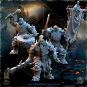 The Beholder Miniatures - Orcs - Warriors Command Squad