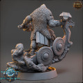 Daybreak Miniatures - The Wintershadows of Frostfang Hold : Baldur Stormstriker [32mm] 2