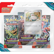 Pokémon EV06 : Mascarade Crépusculaire - Pack de 3 boosters - Ronflex