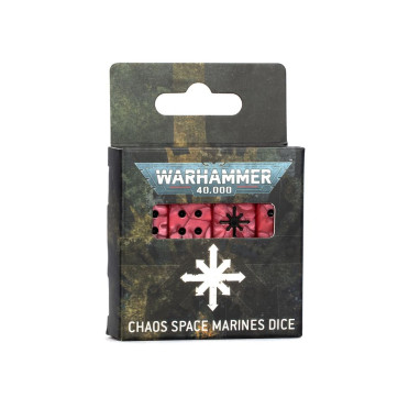 W40K : Space Marines du Chaos - Set de Dés