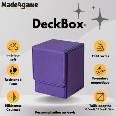 DeckBox 100+ Violet