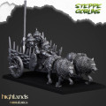 Highlands Miniatures - Steppe Goblins - Chariot Gobelin des Steppes 0