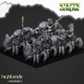 Highlands Miniatures - Steppe Goblins - Crabs Riders 0