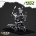 Highlands Miniatures - Steppe Goblins - Rouleaux Gobs 1