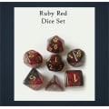 Ruby Red Dice Set 0