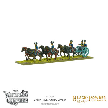 Black Powder Epic Battles: Napoleonic British Royal Artillery Limber