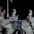 Landor Miniatures - Elfes - Chevaliers d'Argent 3