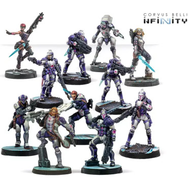 Infinity - ALEPH Steel Phalanx Sectorial Pack