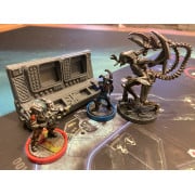 Nemesis Board Game Accessories - Cockpit for Coordinates Map