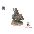 Silver Goat Dwarves - lord Iron mounted - Davale Games 0