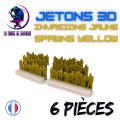 Jetons 3D Spawn Yellow (6 pieces) 0