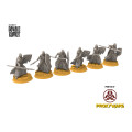 Bloody Elf - x6 Spearmen with shield - Davale Games 0