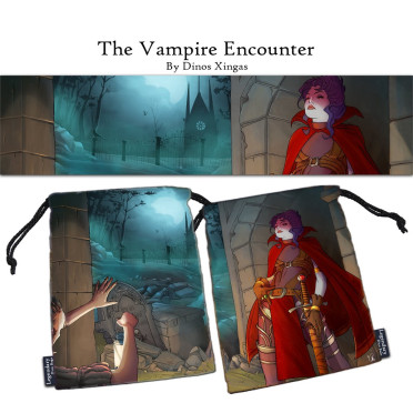 The Vampire Encounter Dice Bag XL