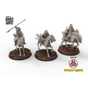 West Human - x3 Royal Guard Mounted - Davale Games