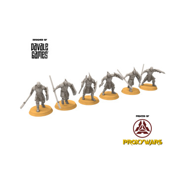 Orc - x6 Super Orc Spearmen - Davale Games