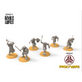 Orc - x6 Regular Orc with Sword & Shield - Davale Games 0