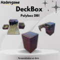 DeckBox 100+ avec tiroir de rangement - Violet 1