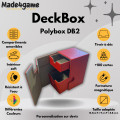 DeckBox 100+ avec tiroir de rangement - Rouge 0