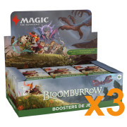 Magic The Gathering : Bloomburrow - Lot de 3 Boites de 36 boosters de jeu