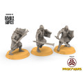 Blood-Handed Orcs - x3 Outriders with Shield - Davale Games 0