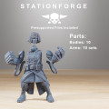 Station Forge - Légion de Fer – 10x Grimguard Sister Of War 6