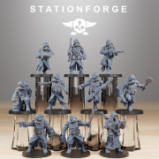 Station Forge - Légion de Fer – 10x Grimguard Acolytes