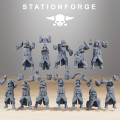 Station Forge - Légion de Fer – 3x Grimguard Battle Weapons 4