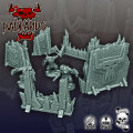 Forbidden Prints Scenery - Barrier Set Bad Lands 0