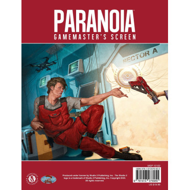 Paranoia - Gamemaster's Screen