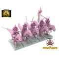 Dark Elves - x5 Raptor Rider with Great Weapon & Officer- HoloMiniatures 0