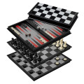 Jeu magnétique d'Echecs/Backgammon/Dame 0