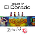 The Quest for El Dorado Sticker set 13