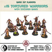 Dark city - x15 Tortured warriors - Edge Miniature the Cursed Dimension