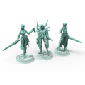 Dark city - x5 Dark Lord & Court - Edge Miniature the Cursed Dimension 2