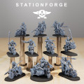 Station Forge - Légion de Fer – 10x Grimguard War Bike 0