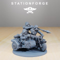 Station Forge - Légion de Fer – 10x Grimguard War Bike 1