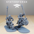 Station Forge - Légion de Fer – 10x Grimguard War Bike 4