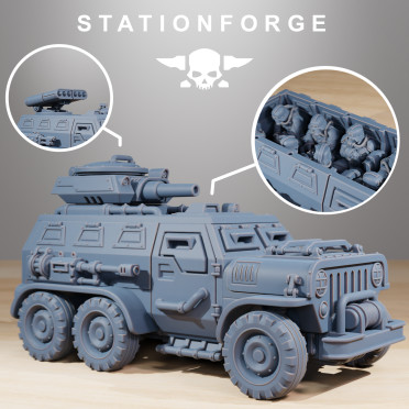 Station Forge - Légion de Fer – 1x Grimguard Armored Vehicle