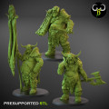 Ogres - x3 Valarjar Chosens Leader - ClayBeastCreation 0