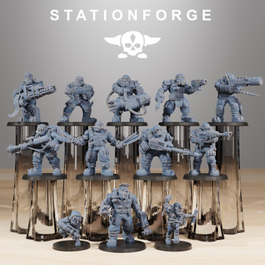 Station Forge - Orques – 10x Orkaz Skillers