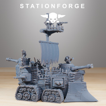 Station Forge - Orques – 1x Gob Short Pearl Battle Ship