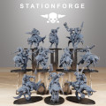 Station Forge - Orques – 4x Orkaz Beast Riders 0