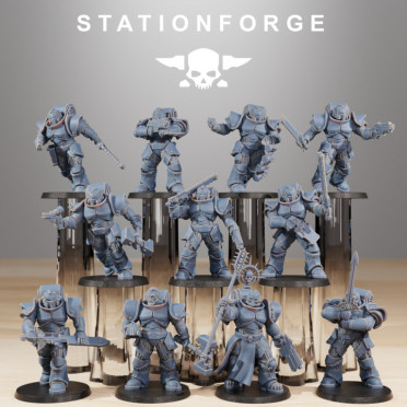 Station Forge - SM – 10x Socratis Melee Infantry