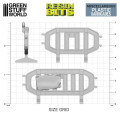 3D printed set - Plastic Barricades 1