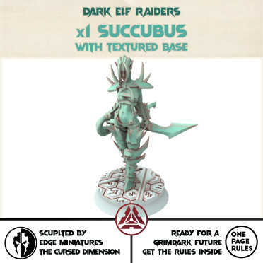 Dark city - Succubus - Edge Miniature the Cursed Dimension