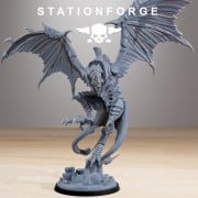 Station Forge – Hive Monster – Xenarid Flyer Leader