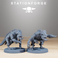 Station Forge – Hive Monster – 10x Xenarid Infantry 4