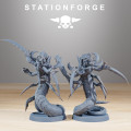 Station Forge – Hive Monster – 3x Xenarid Serpents 3