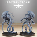 Station Forge – Hive Monster – 4x Xenarid Synaptrus + 6 Spores 2