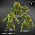 Ogres - x3 Bearzerker V2 - ClayBeastCreation 0